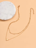 Ovina – Collier Cœur Minimaliste - Véluxe - Daily Look