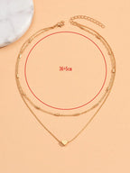 Ovina – Collier Cœur Minimaliste - Véluxe - Daily Look