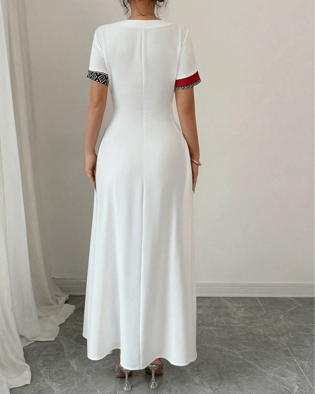 RAFFERIZA – Robe Longue Blanche d'Inspiration Bohème - Véluxe - Daily Look