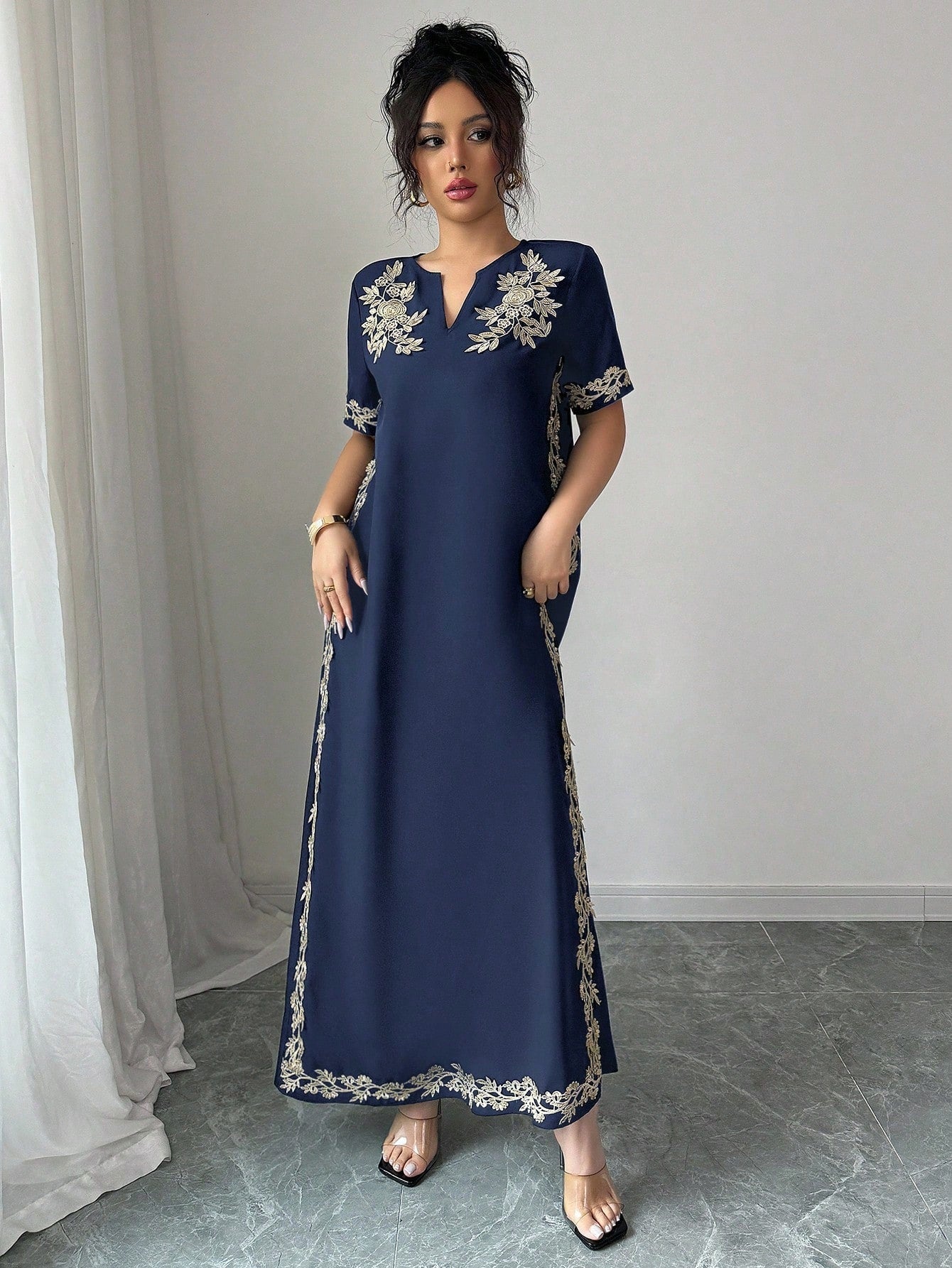 RAFFERIZA - Robe Longue "Nuit d'Orient" - Véluxe - Daily Look