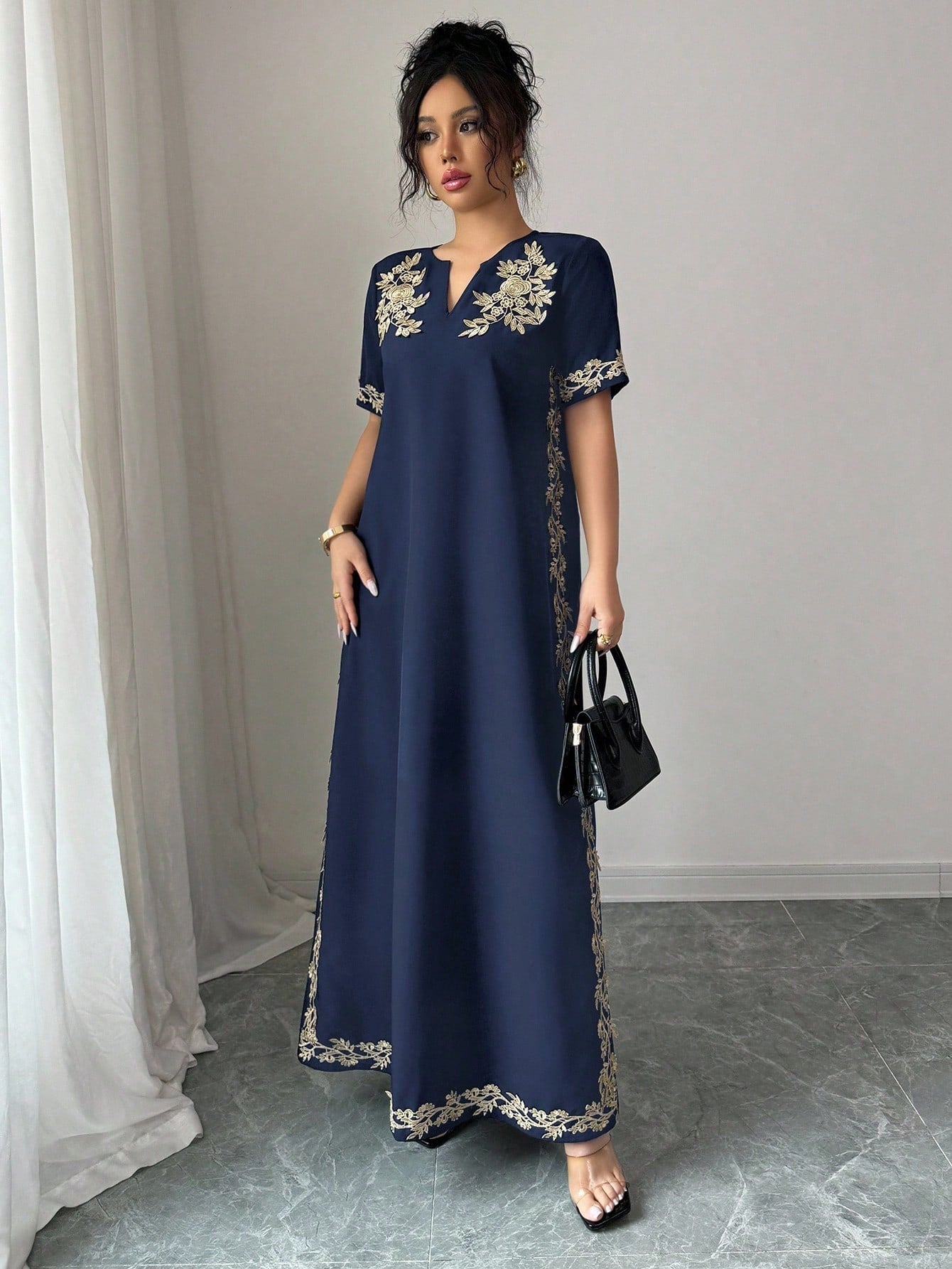 RAFFERIZA - Robe Longue "Nuit d'Orient" - Véluxe - Daily Look