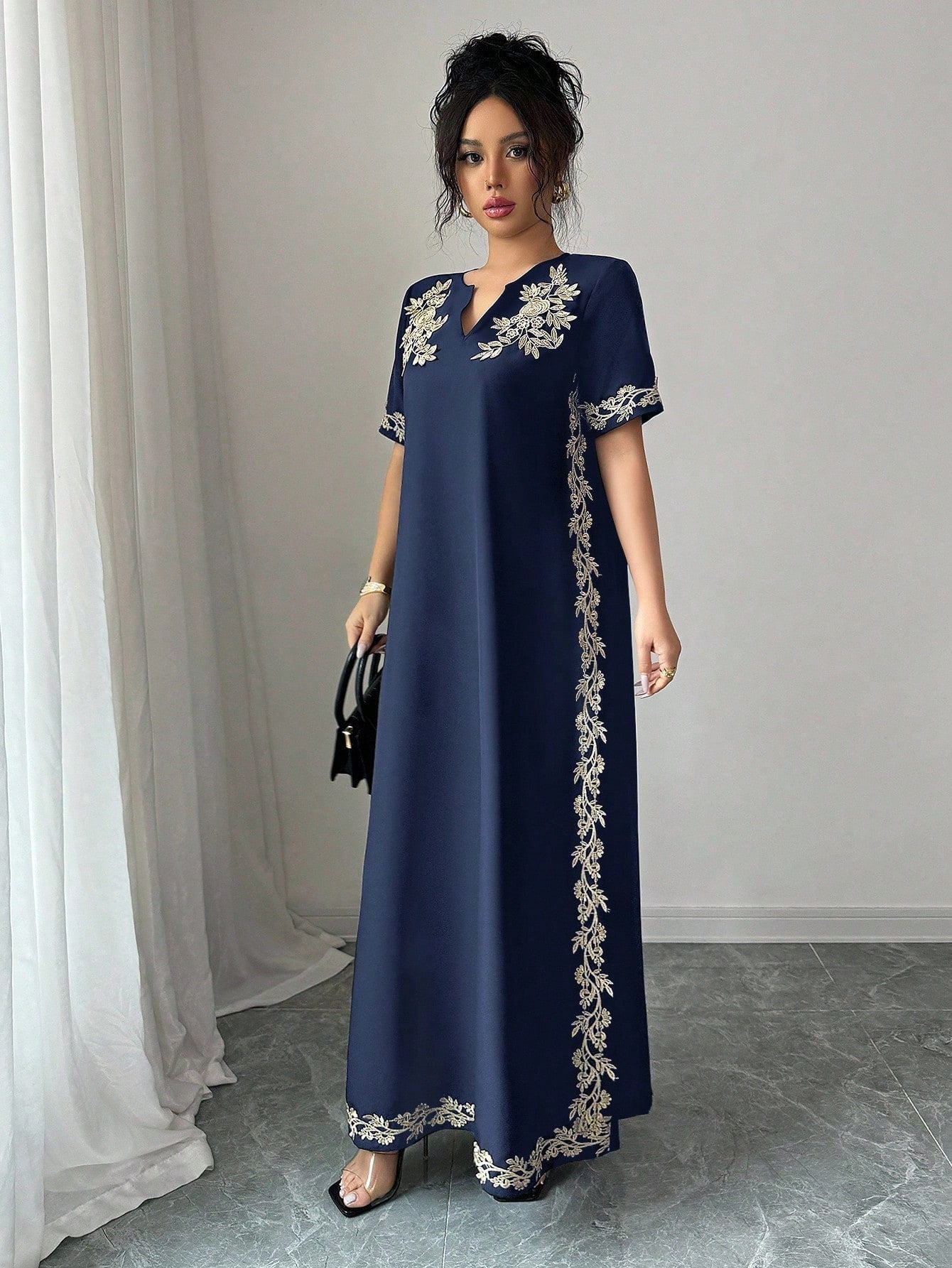 RAFFERIZA - Robe Longue "Nuit d'Orient" - Véluxe - Daily Look