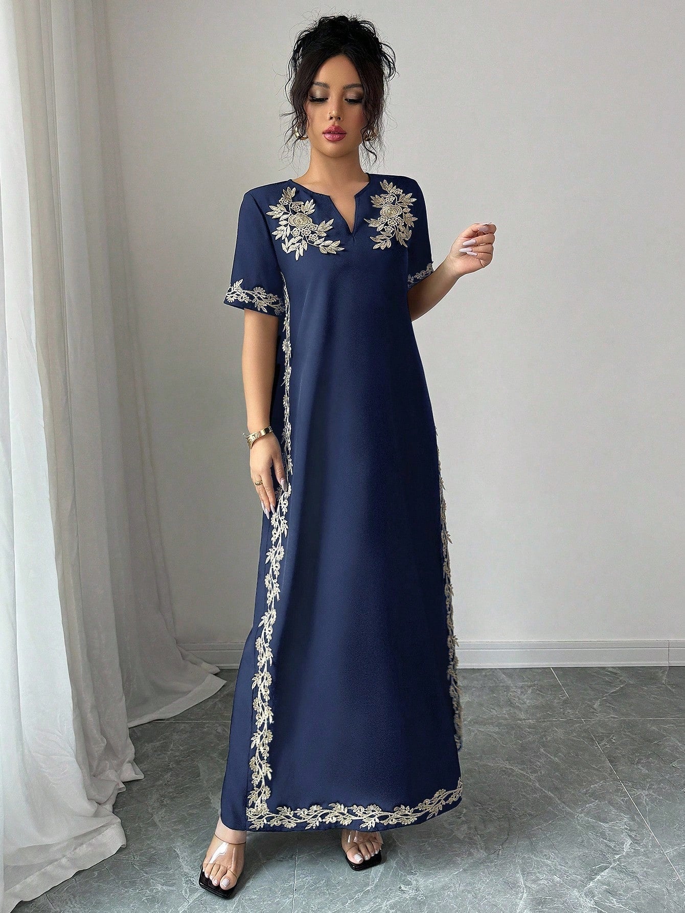 RAFFERIZA - Robe Longue "Nuit d'Orient" - Véluxe - Daily Look