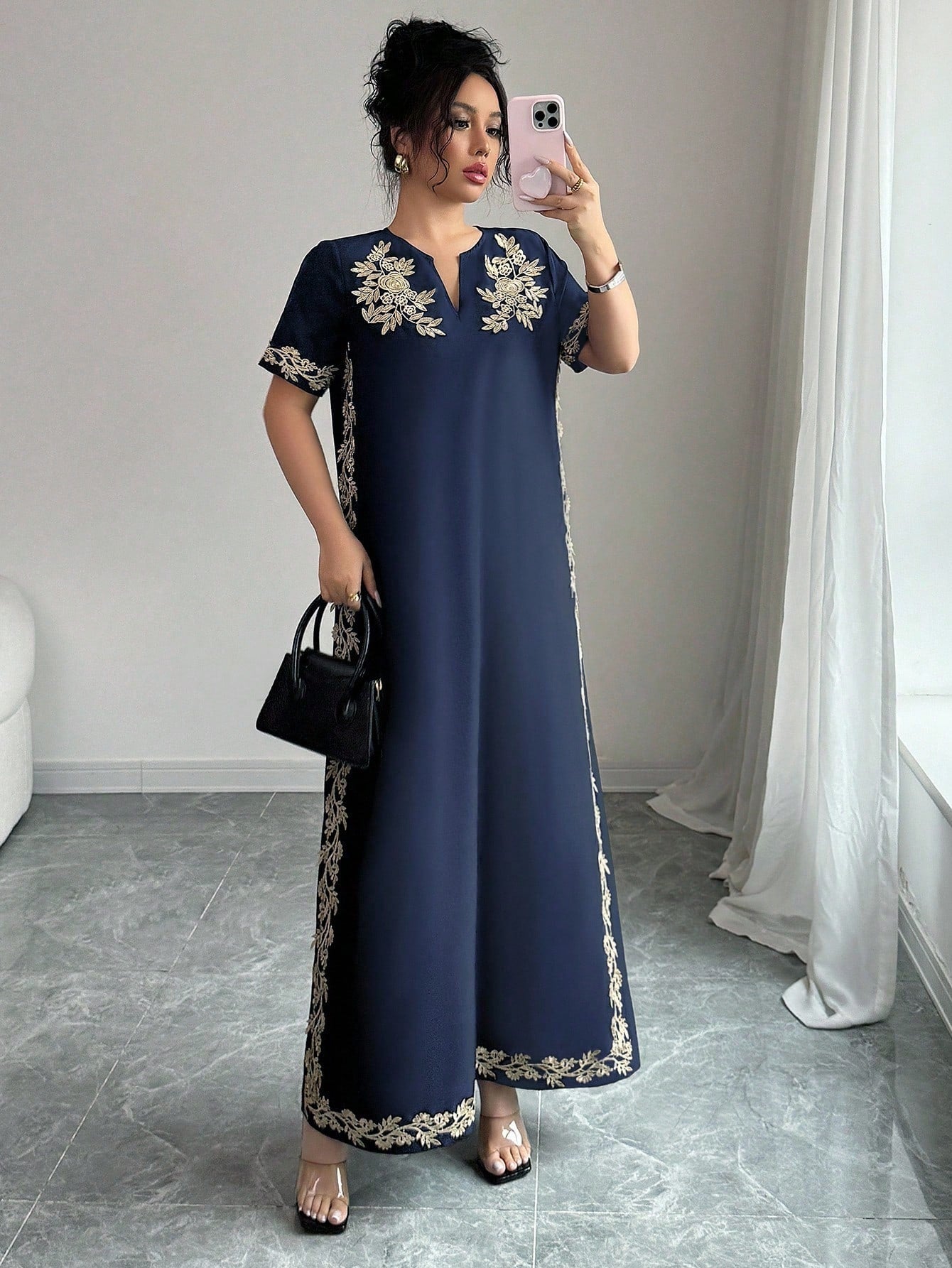 RAFFERIZA - Robe Longue "Nuit d'Orient" - Véluxe - Daily Look