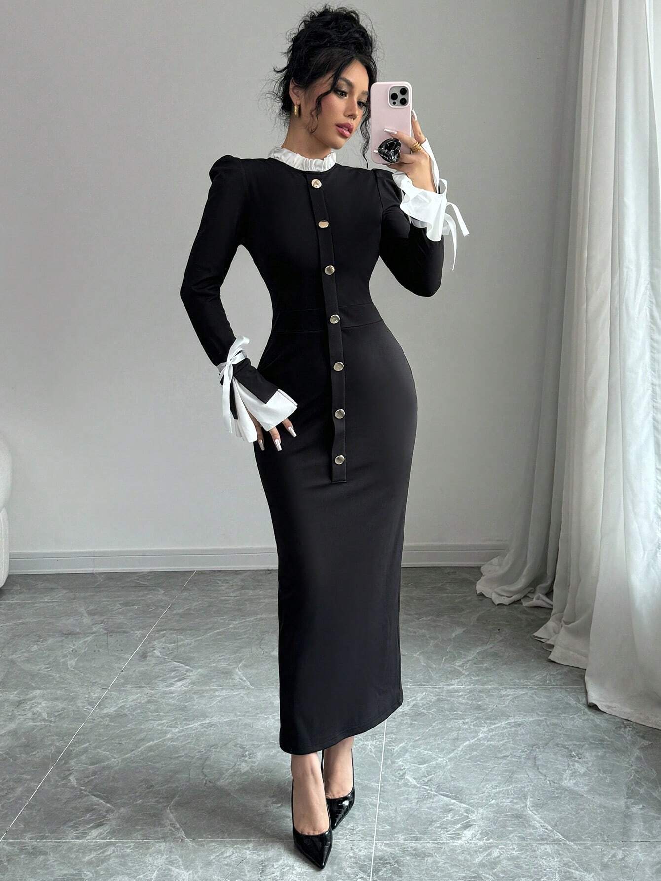 SELIANNE - Robe Longue "Prestige" - Véluxe - Daily Look