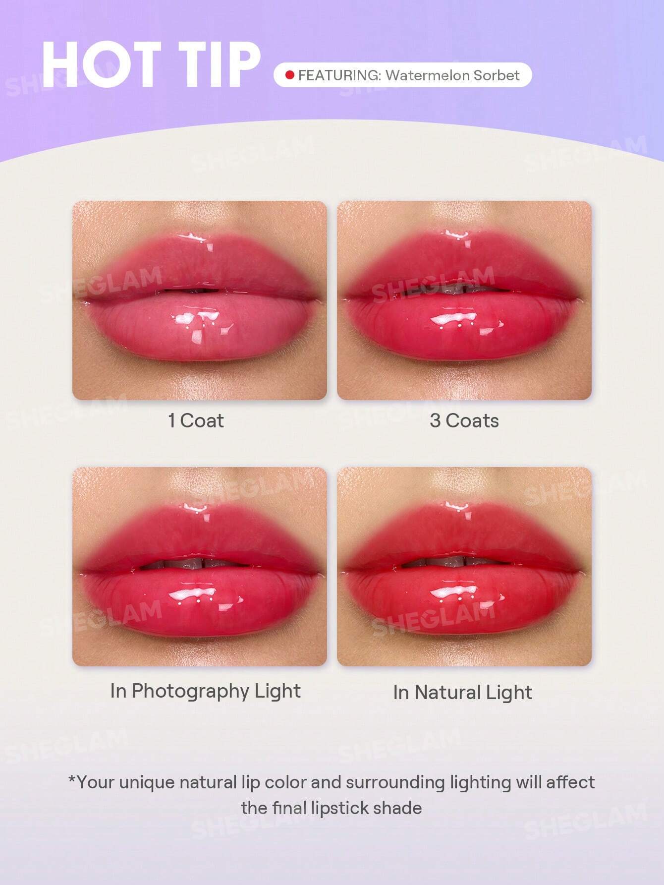 SHEGLAM – Baume à lèvres Crystal Glaze - Véluxe - Daily Look