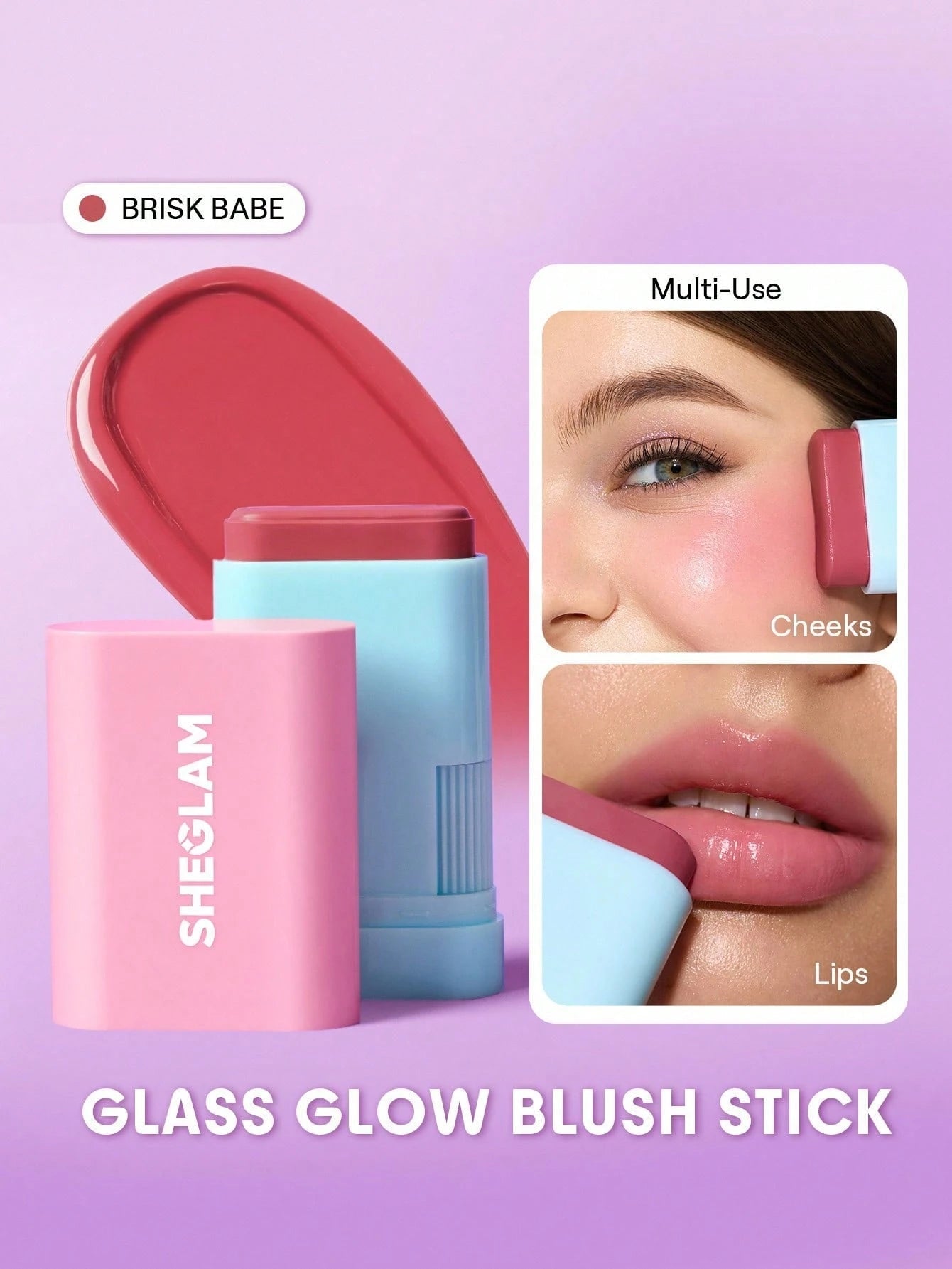 SHEGLAM – Blush Stick Glass Glow - Véluxe - Daily Look