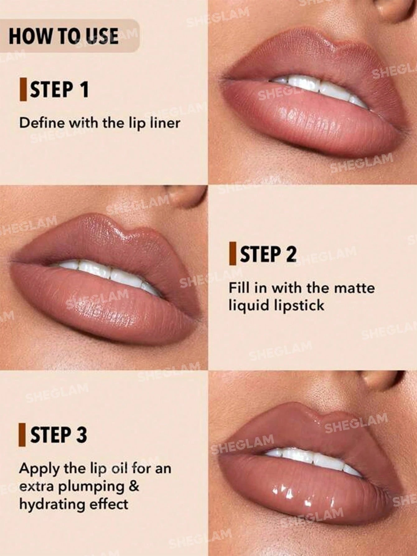 SHEGLAM – Coffret Rouges Soft 90’s - Véluxe - Daily Look