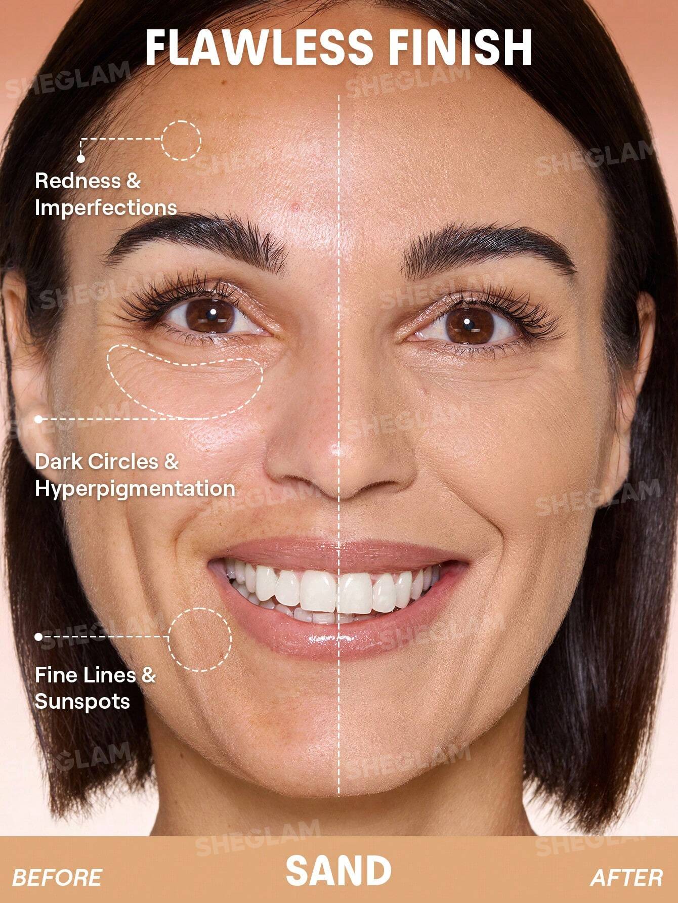 SHEGLAM - Fond de Teint Cushion "Lock & Go" - Véluxe - Daily Look