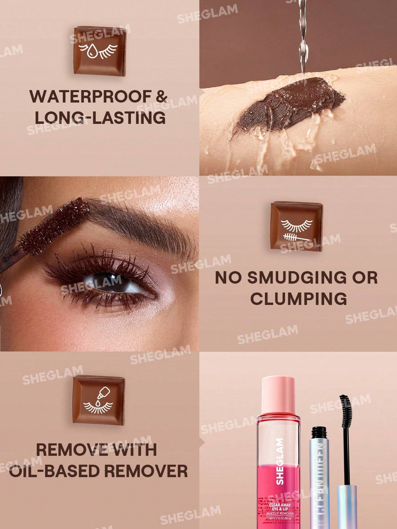 SHEGLAM – Mascara Double Embout - Véluxe - Daily Look