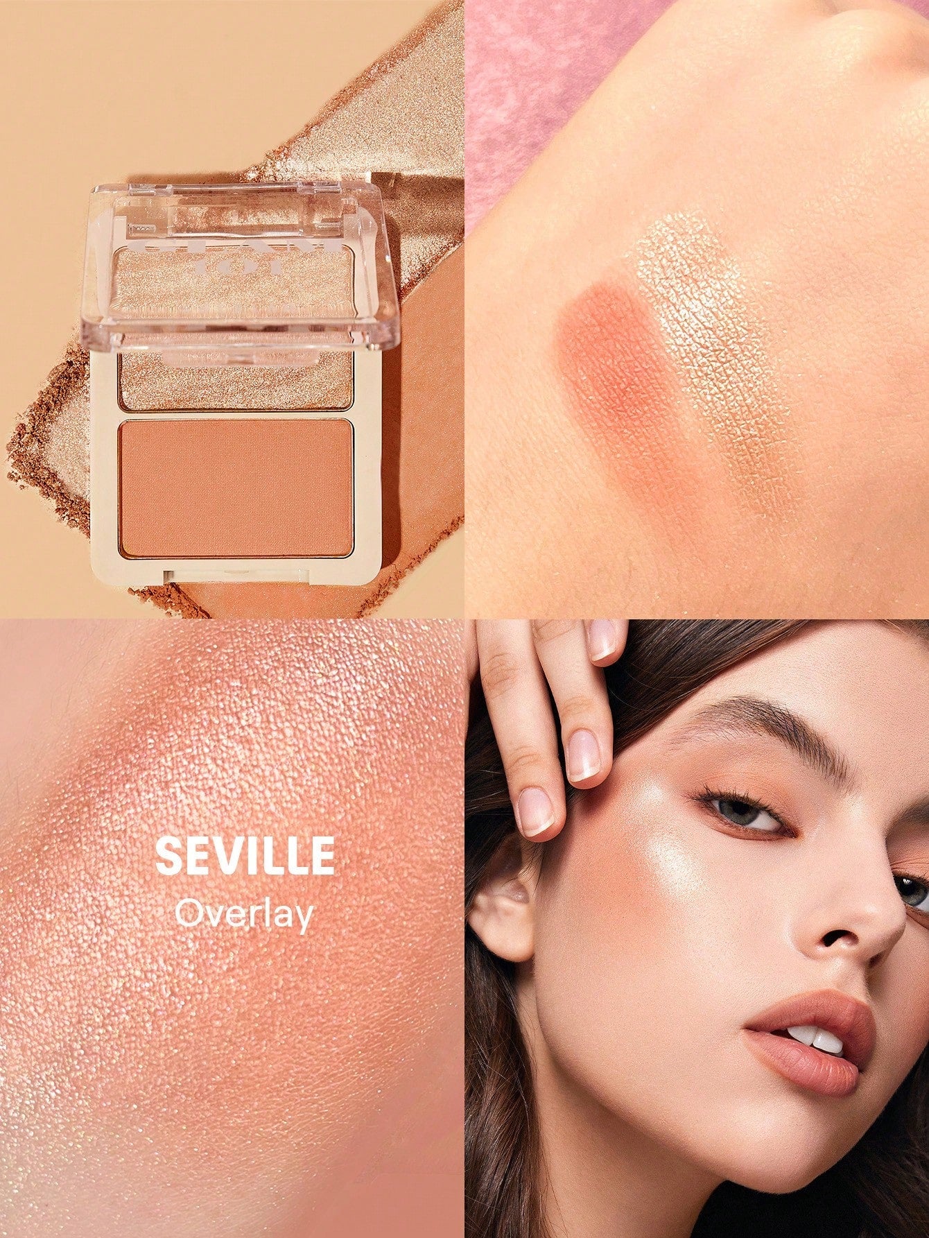 SHEGLAM – Palette Blush & Highlighter - Véluxe - Daily Look