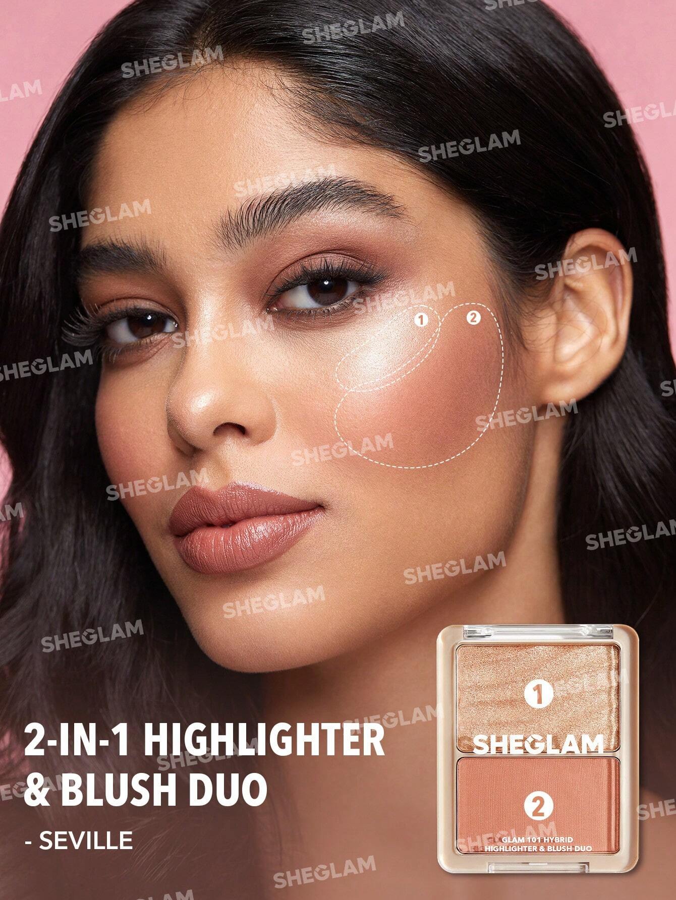 SHEGLAM – Palette Blush & Highlighter - Véluxe - Daily Look