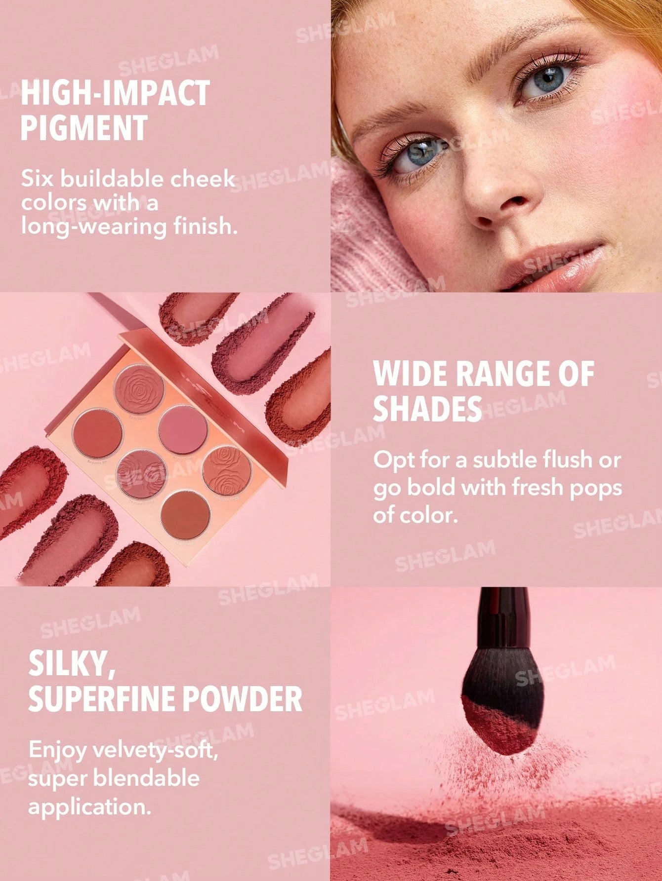 SHEGLAM – Palette de Blush Floral Flush - Véluxe - Daily Look