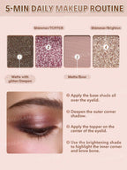 SHEGLAM – Palette d’Ombres à Paupières - Véluxe - Daily Look