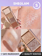 SHEGLAM – Palette d’Ombres à Paupières - Véluxe - Daily Look