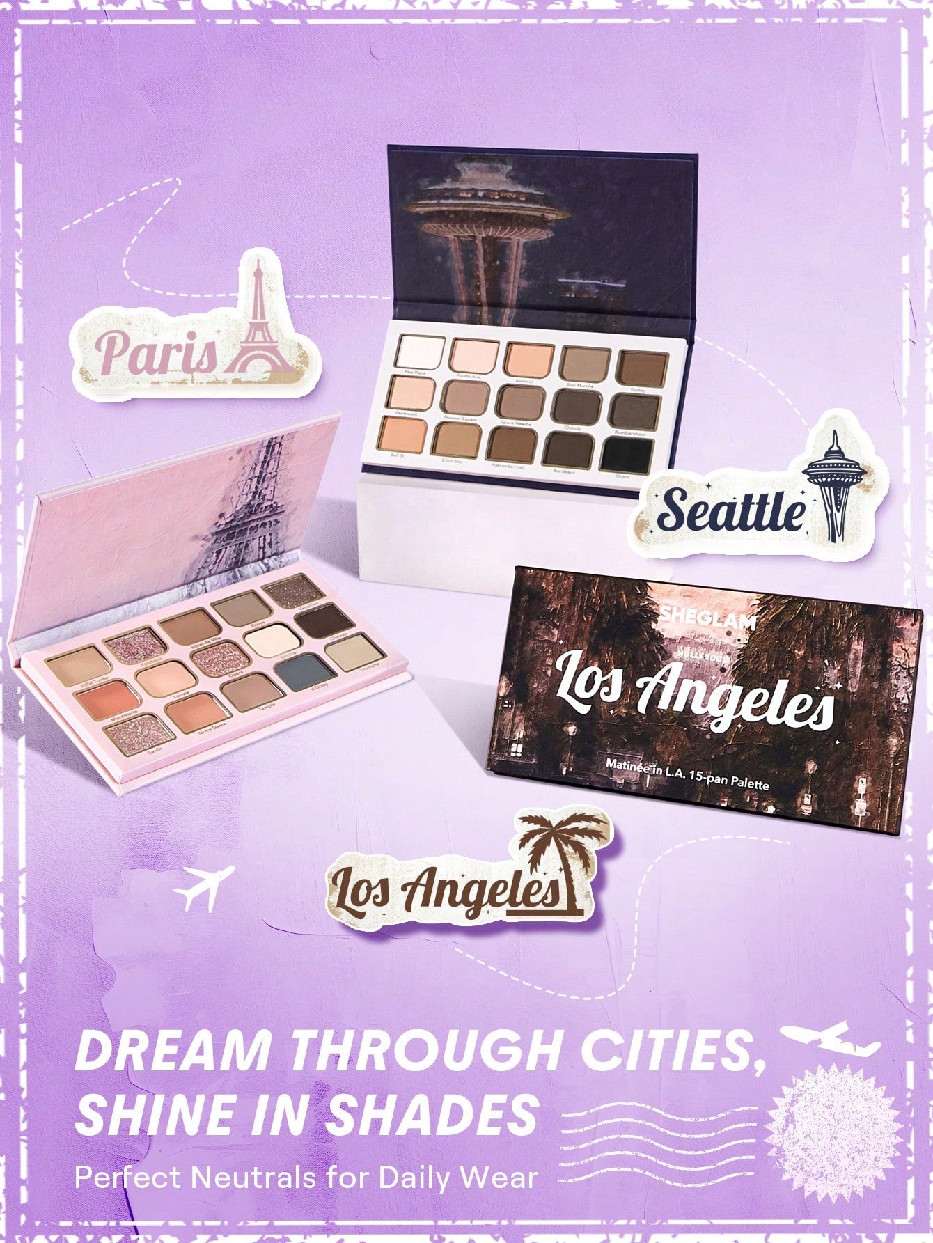 SHEGLAM – Palette Fards à Paupières - Véluxe - Daily Look