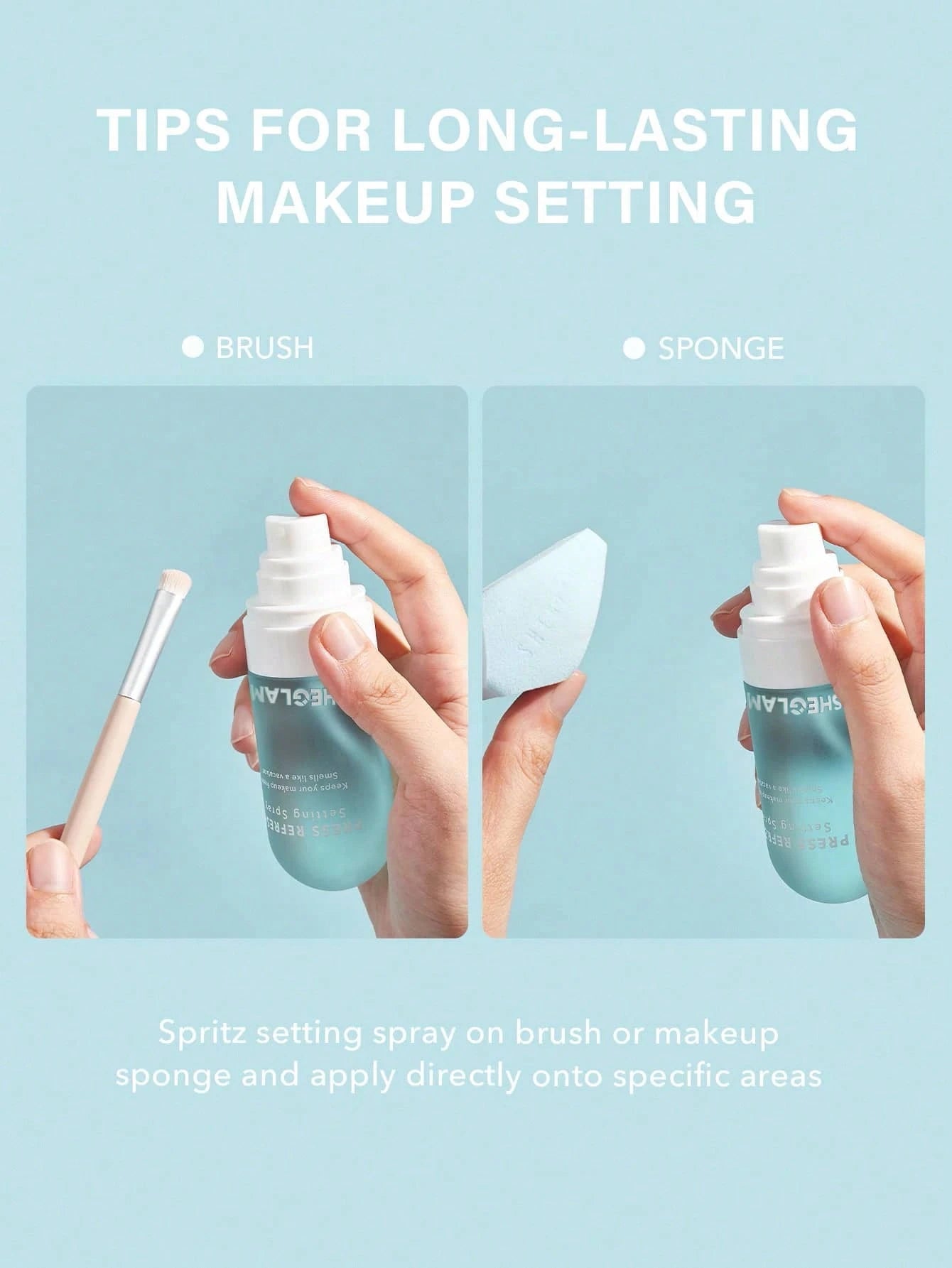 SHEGLAM - Spray Fixateur "Press Refresh" - Véluxe - Daily Look