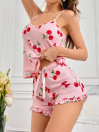 SWEET HN - Ensemble Pyjama Court "Cherry" - Véluxe - Daily Look