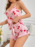 SWEET HN - Ensemble Pyjama Court "Cherry" - Véluxe - Daily Look