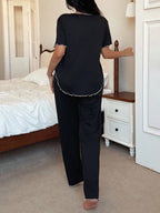 SWEET HN - Ensemble Pyjama "Midnight Chic" - Véluxe - Daily Look