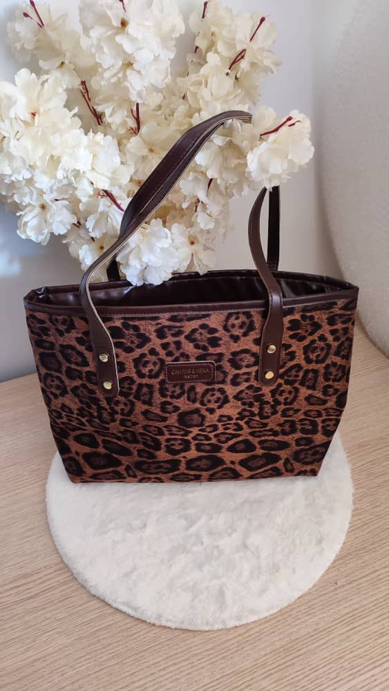 TAYA – Sac Léopard Vintage - Véluxe - Daily Look