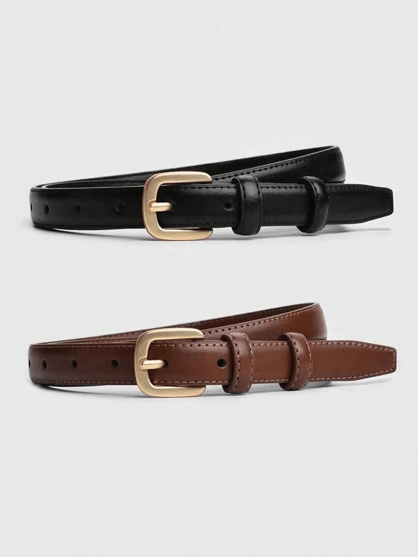 VELMIRA – Lot de 2 Ceintures Élégantes - Véluxe - Daily Look