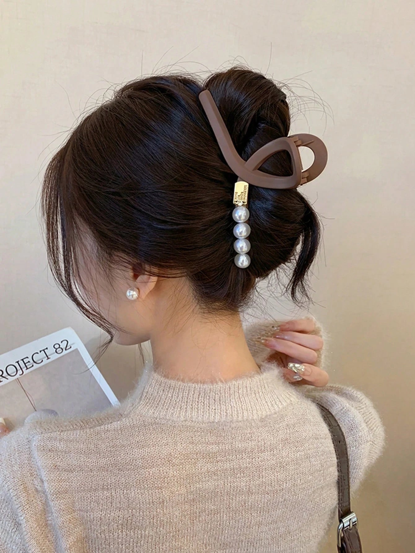 YWDER – Pince à Cheveux "Élégance Perle" - Véluxe - Daily Look