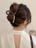 YWDER – Pince à Cheveux "Élégance Perle" - Véluxe - Daily Look