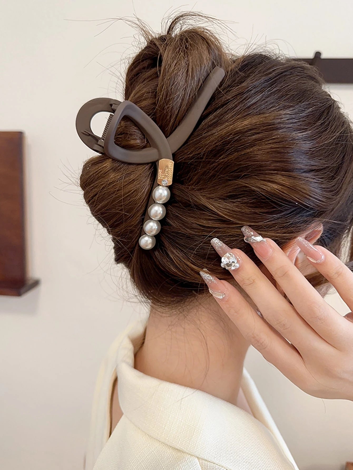 YWDER – Pince à Cheveux "Élégance Perle" - Véluxe - Daily Look